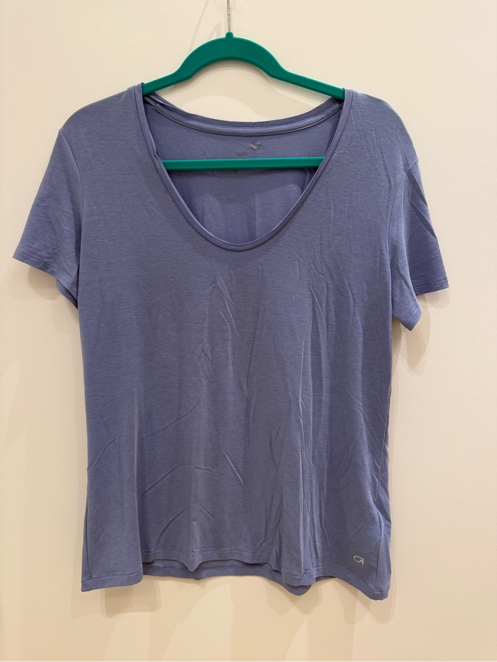 GAPfit Scoop Neck Short Sleeve Tee - Periwinkle